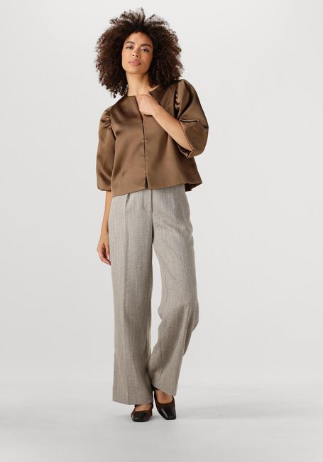 Braune SECOND FEMALE Blusen PERLLA BLOUSE - large