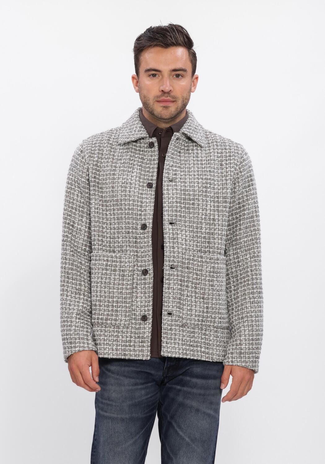 Graue DSTREZZED Overshirt DS_JAXON CHORE JACKET - large