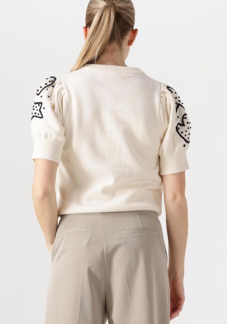 Weiße FABIENNE CHAPOT Pullover EDO SHORT SLEEVE PULLOVER - large