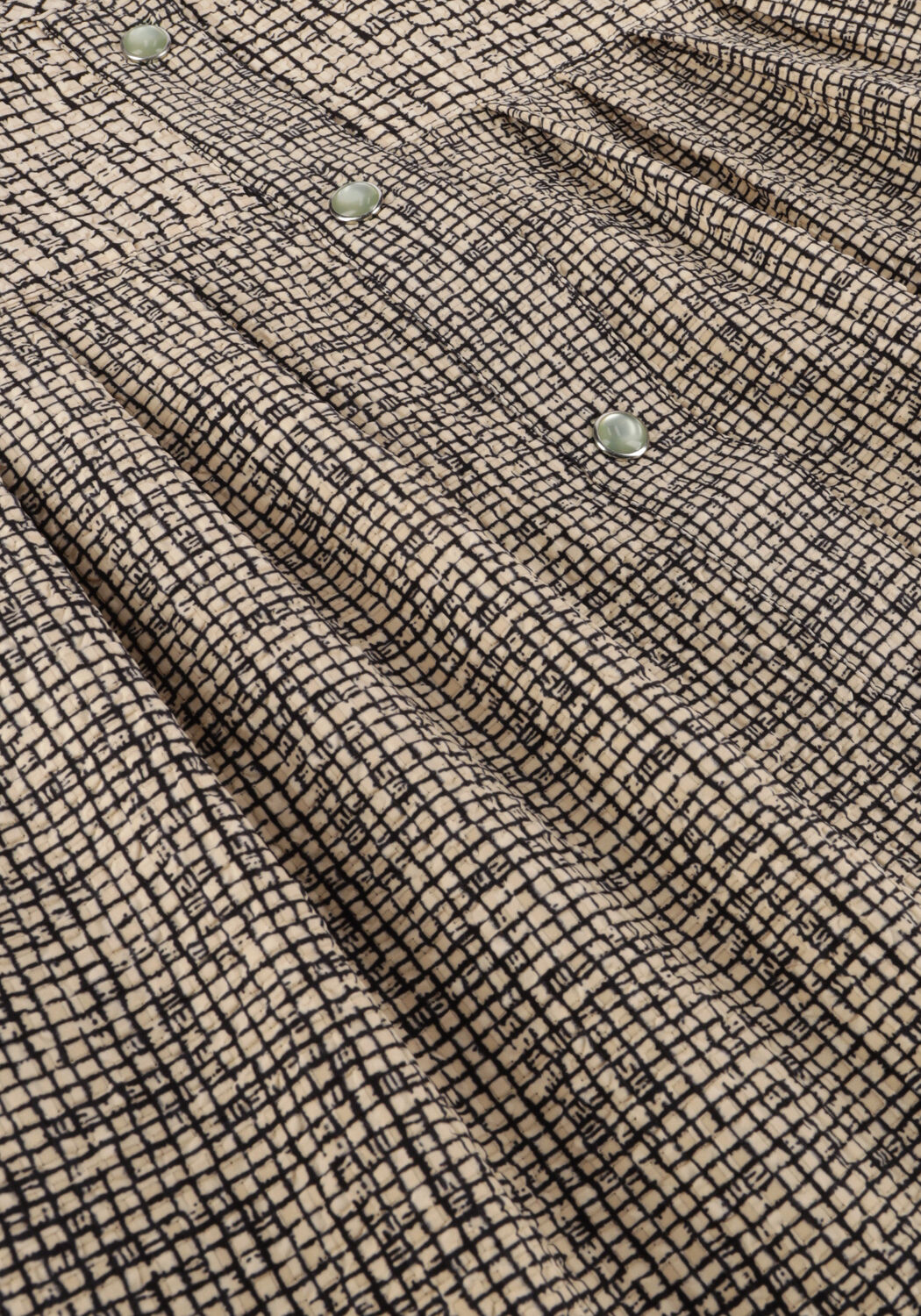 Schwarze SECOND FEMALE Minikleid FLOS DRESS - large