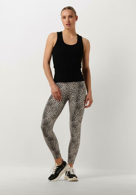 Braune DEBLON SPORTS Legging CLASSIC LEGGINGS HIGH WAISTBAND - large