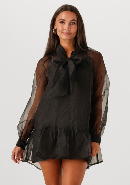 Schwarze NOTRE-V Minikleid NV-GARANCE - large