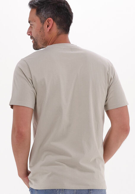 Beige EDWIN T-shirt JAPANESE SUN TS SINGLE JERSEY - large