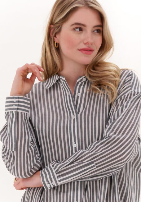 Graue JUST FEMALE Midikleid OCEAN SHIRT DRESS - large