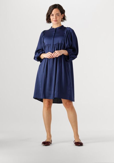 Dunkelblau BRUUNS BAZAAR Midikleid SARINA DRESS - large