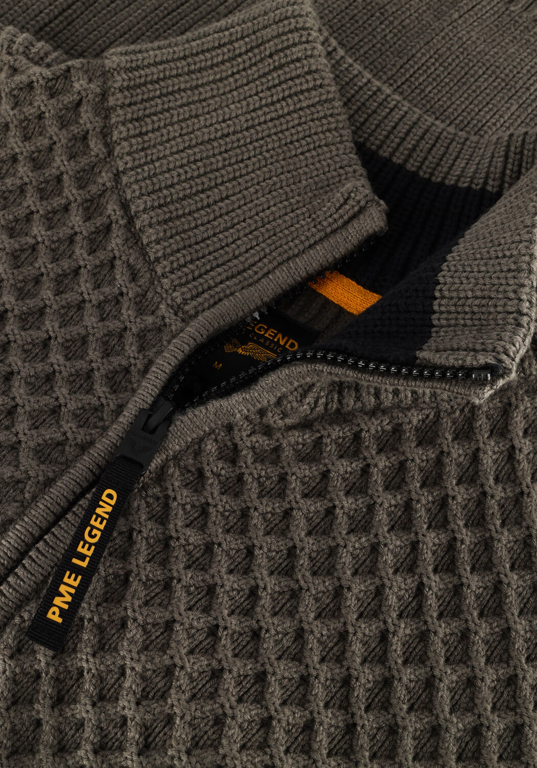 Olive PME LEGEND Pullover COTTON MIX - large