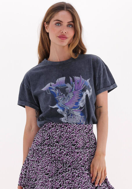 Graue ALIX THE LABEL T-shirt LADIES KNITTED PHOENIX T-SHIRT - large
