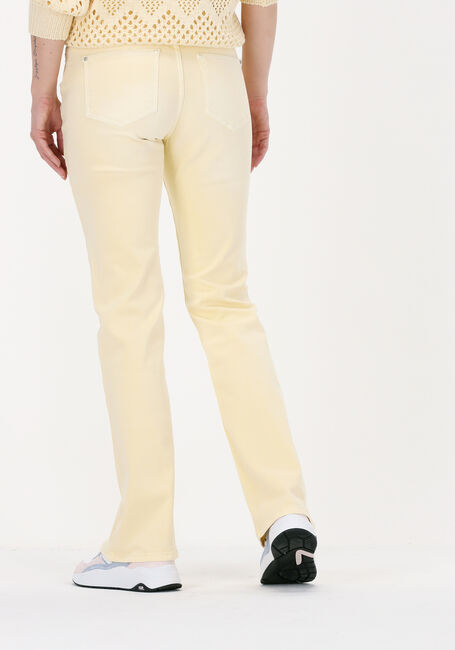Gelbe SUMMUM Schlaghose FLARED PANT SLUBBY STRETCH TWI - large