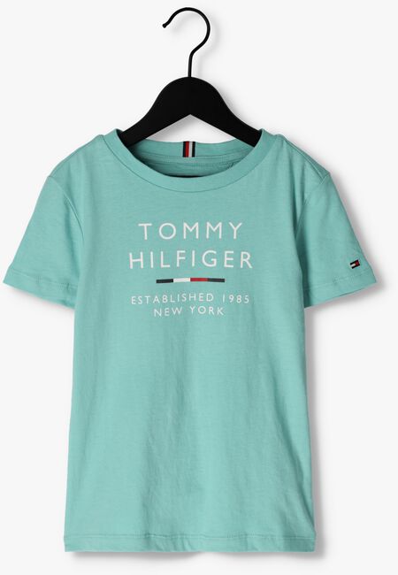 Blaue TOMMY HILFIGER T-shirt TH LOGO TEE S/S - large