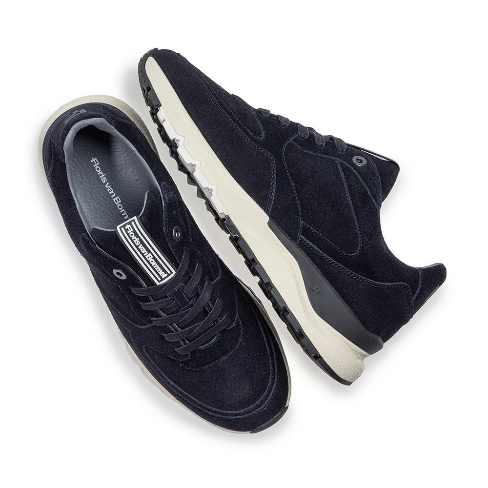 Blaue FLORIS VAN BOMMEL Sneaker De Treener 07.02 - medium