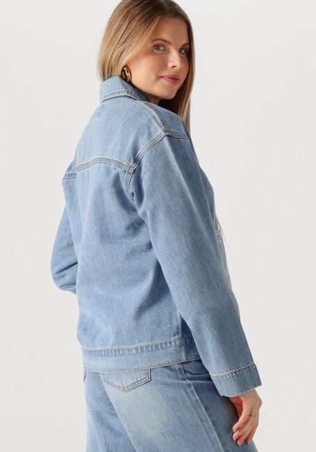 Hellblau OBJECT Jeansjacke OBJROSIE RE L/S OVERSHIRT - large