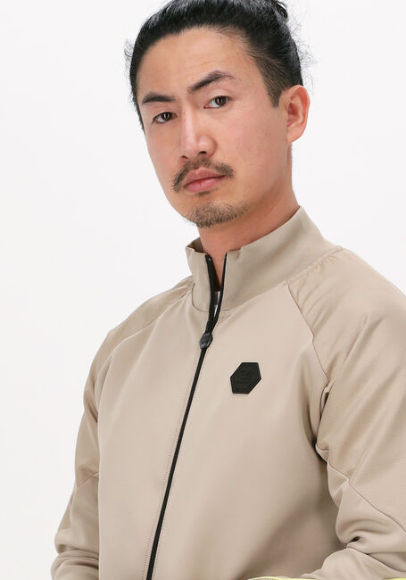 Sand CRUYFF Strickjacke SAUL TRACK TOP - SCUBA / LIGHTWEIGHT CRINKLE RIPSTOP - large