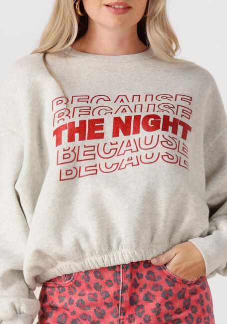 Graue BY-BAR Sweatshirt BODIL NIGHTS SWEATER - large