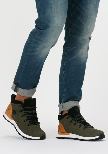 Grüne TIMBERLAND Schnürboots SPRINT TREKKER MID MEN - large