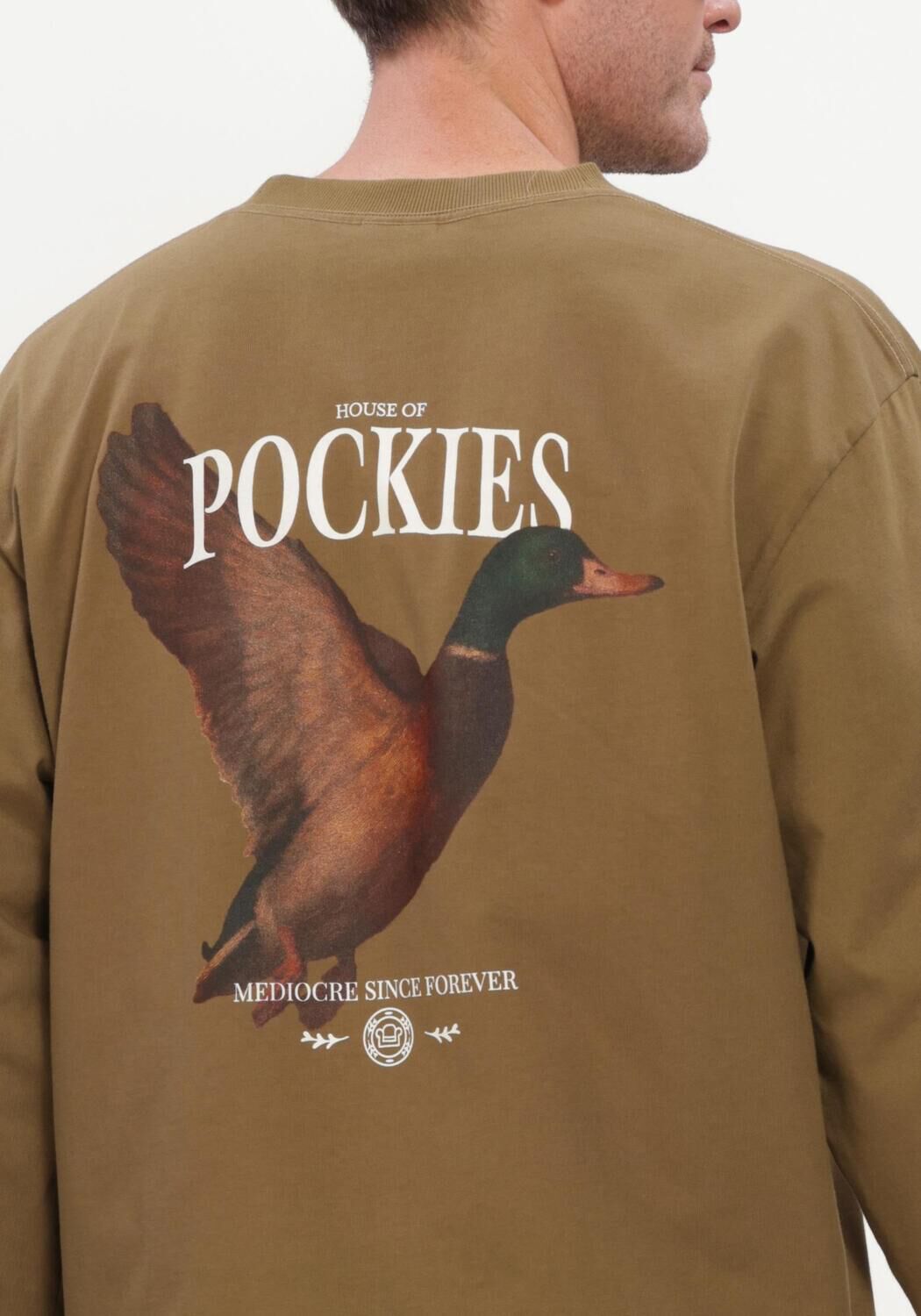 Gr&uuml;ne POCKIES T-shirt DUCK LS - large