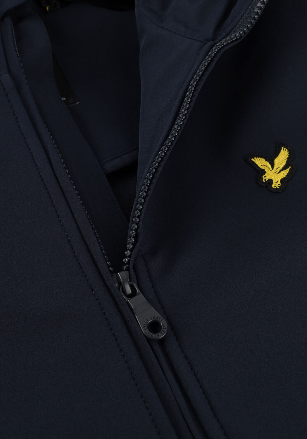 Dunkelblau LYLE & SCOTT Jack FLEECE BACK SOFTSHELL - large