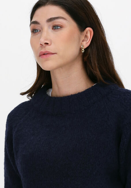 Dunkelblau PENN & INK Pullover W21L140 - large