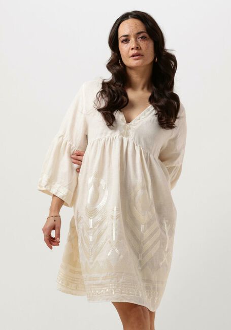 Creme GREEK ARCHAIC KORI Minikleid 230645 - large