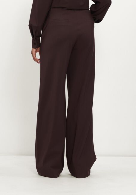 Braune STUDIO ANNELOES Weite Hose Lexie LONG bonded trousers - large