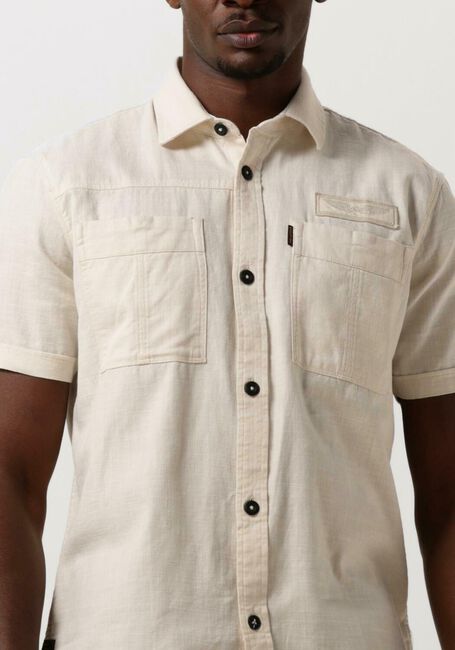 Beige PME LEGEND Casual-Oberhemd SHORT SLEEVE SHIRT CTN SLUB - large