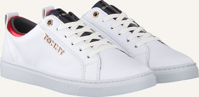 Weiße TOMMY HILFIGER Sneaker Low CITY SNEAKER METALLIC Weiße TOMMY HILFIGER Sneaker Low CITY SNEAKER METALLIC - large