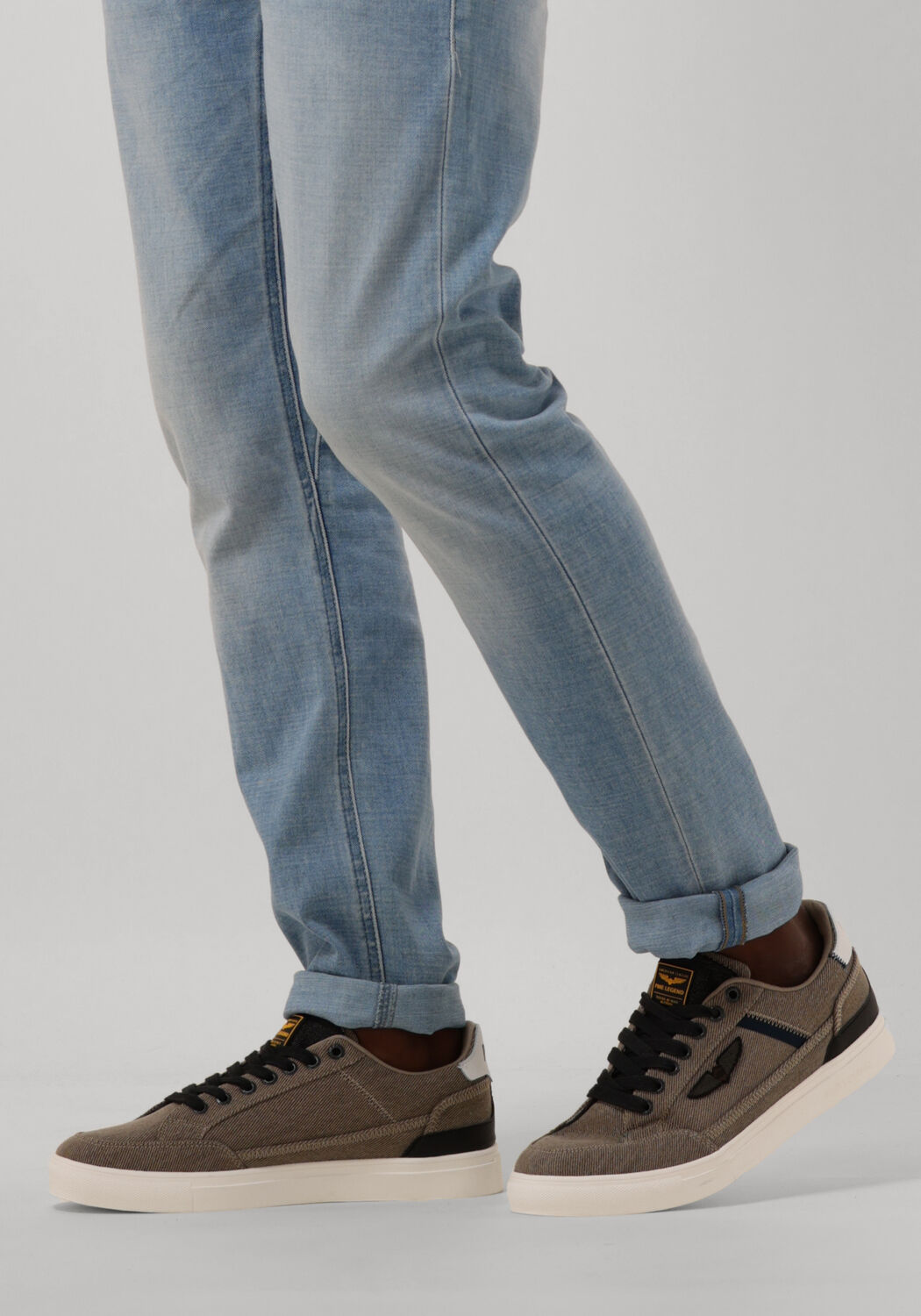 Beige PME LEGEND Sneaker Low AZTECOR - large