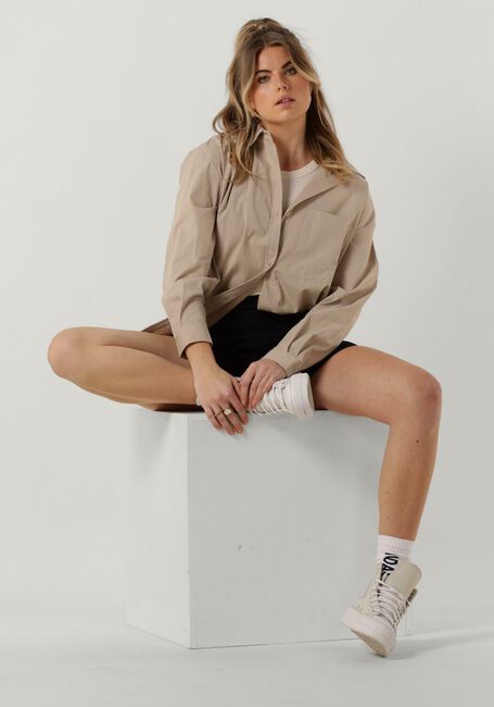 Beige ESMÉ STUDIOS Blusen RUBY LS SHIRT - GOTS - large