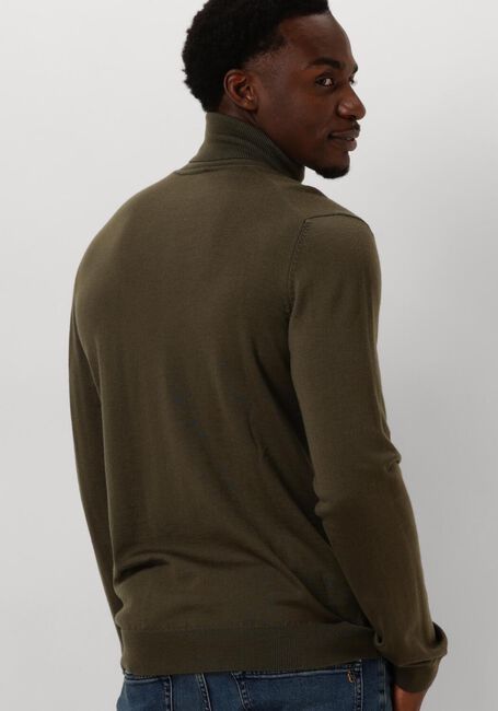 Grüne HUGO Rollkragenpullover SAN THOMAS-M - large