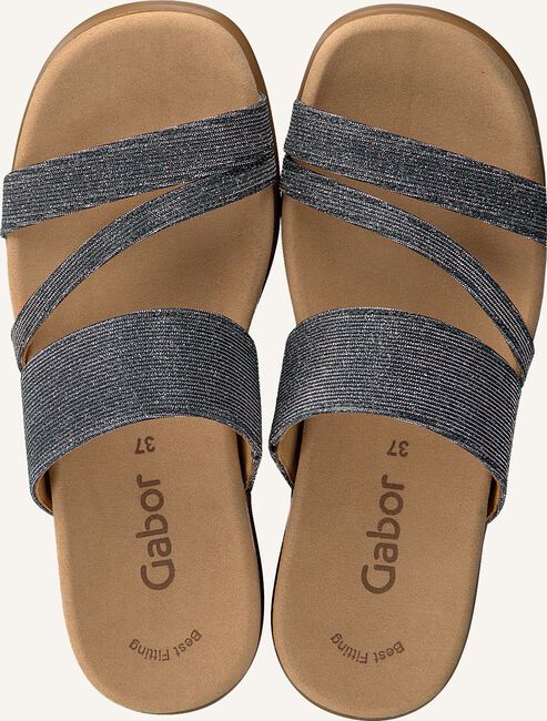Silberne GABOR Pantolette 83.703 Silberne GABOR Pantolette 83.703 - large