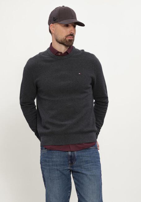 Anthrazit TOMMY HILFIGER Pullover ESSENTIAL STRUCTURE CREW NECK - large