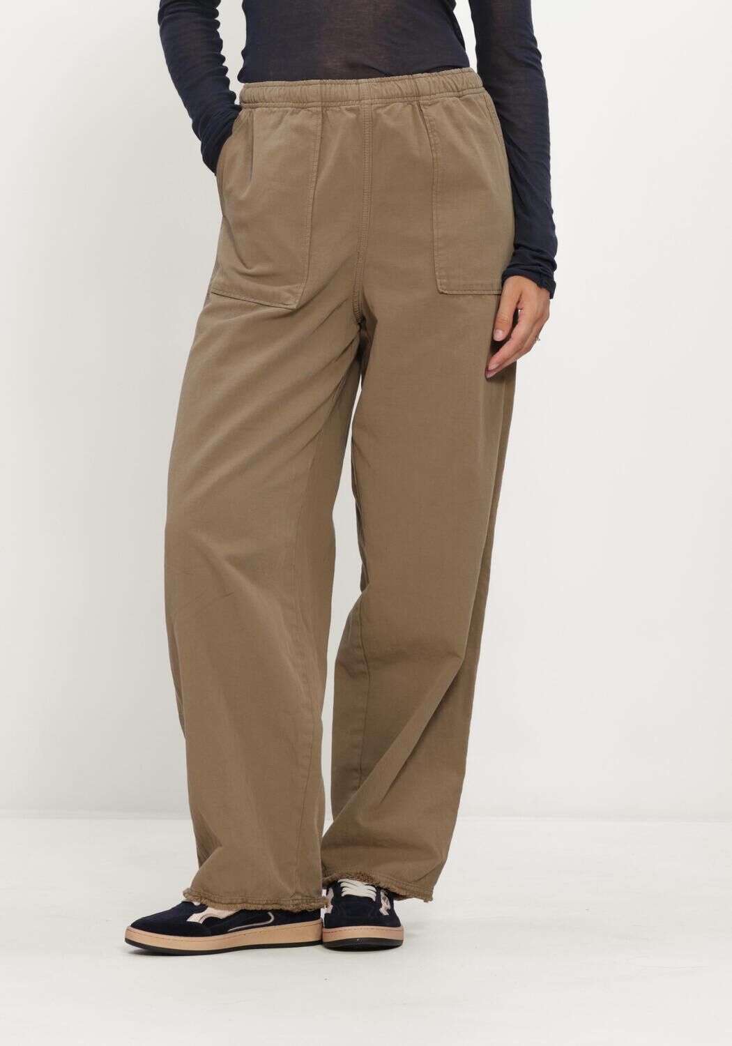 Gr&uuml;ne AMERICAN VINTAGE Weite Hose NAMAZ - large