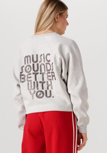 Hellgrau CATWALK JUNKIE Sweatshirt GRAPHIC SWEATER - large