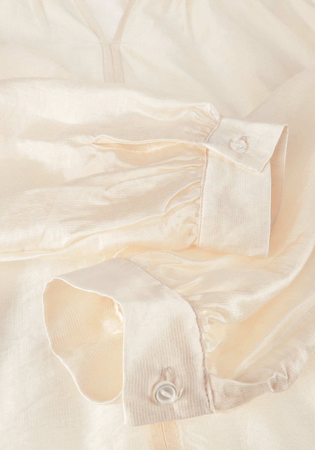 Ecru MSCH COPENHAGEN Blusen MSCHVARSHA ROMINA TOP - large