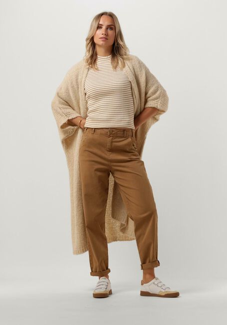 Braune SUMMUM Barrel jeans BARREL FIT PANTS LUX COTTON STRETCH TWILL - large