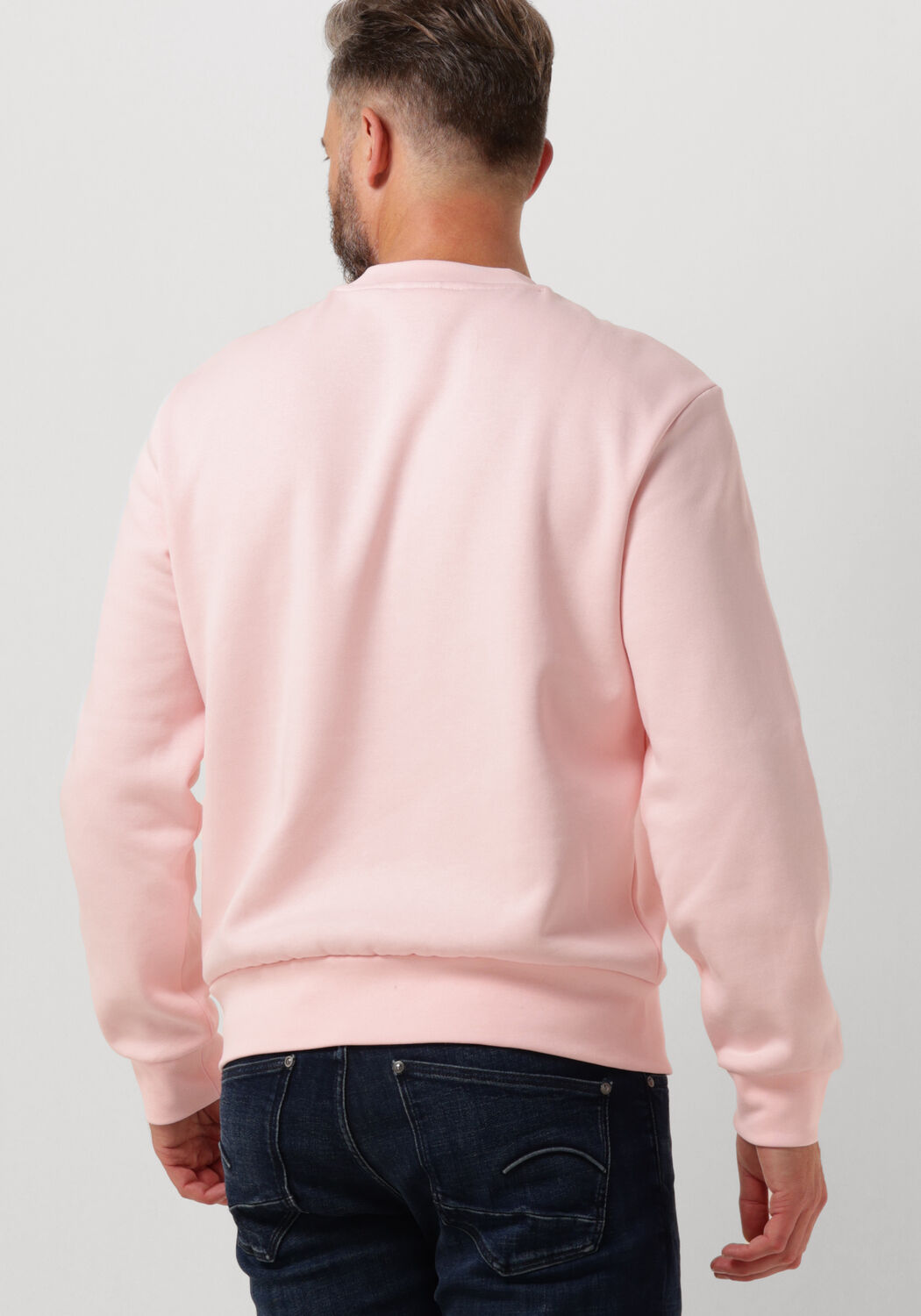 Lacoste discount sweatshirt pink