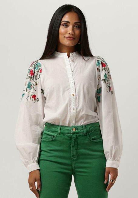 Nicht-gerade weiss NUKUS Bluse BRENDA BLOUSE EMBROIDERY - large