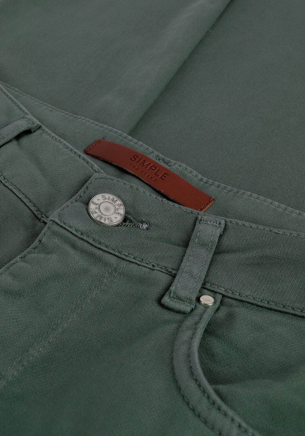 Gr&uuml;ne SIMPLE Skinny jeans STRETCH JEANS - large