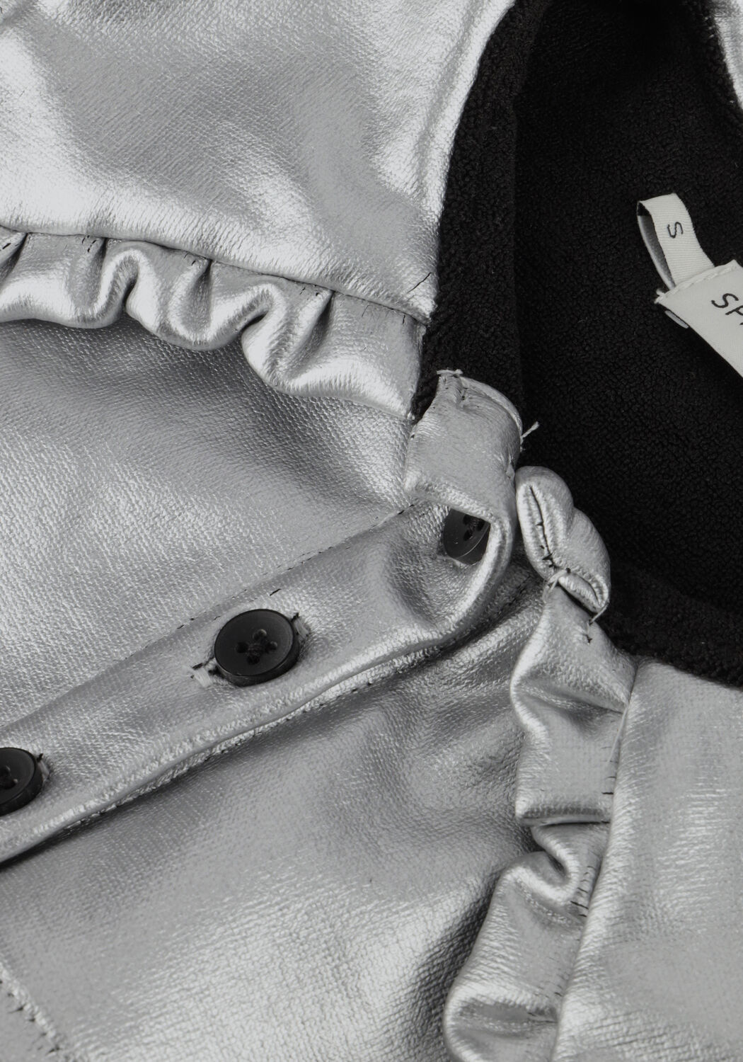 Silberfarbig Sproet & Sprout Kragen RUFFLE COLLAR - large