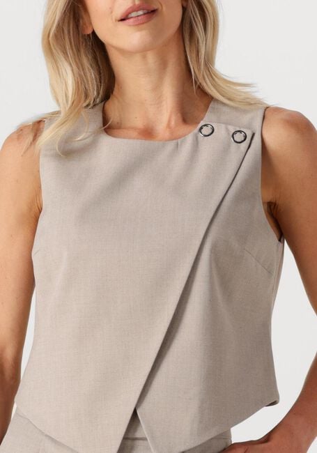 Beige CO'COUTURE Gilet VIDACC WRAP VEST - large