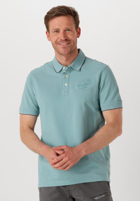 Blaue PME LEGEND Polo-Shirt STRETCH PIQUE PACKAGE - large