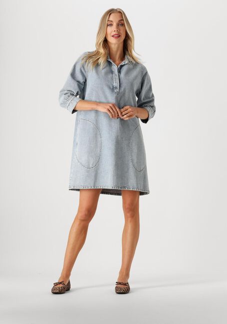 Blaue BY-BAR Minikleid FLYNT DENIM DRESS - large