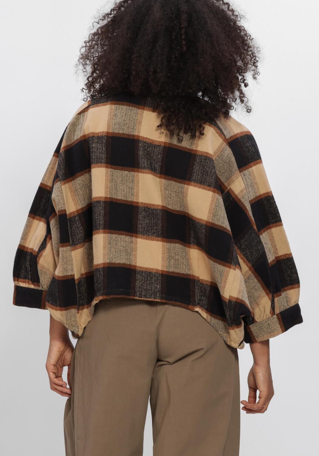Mehrfarbige/Bunte SUMMUM Jack JACKET HEAVY CHECK - large