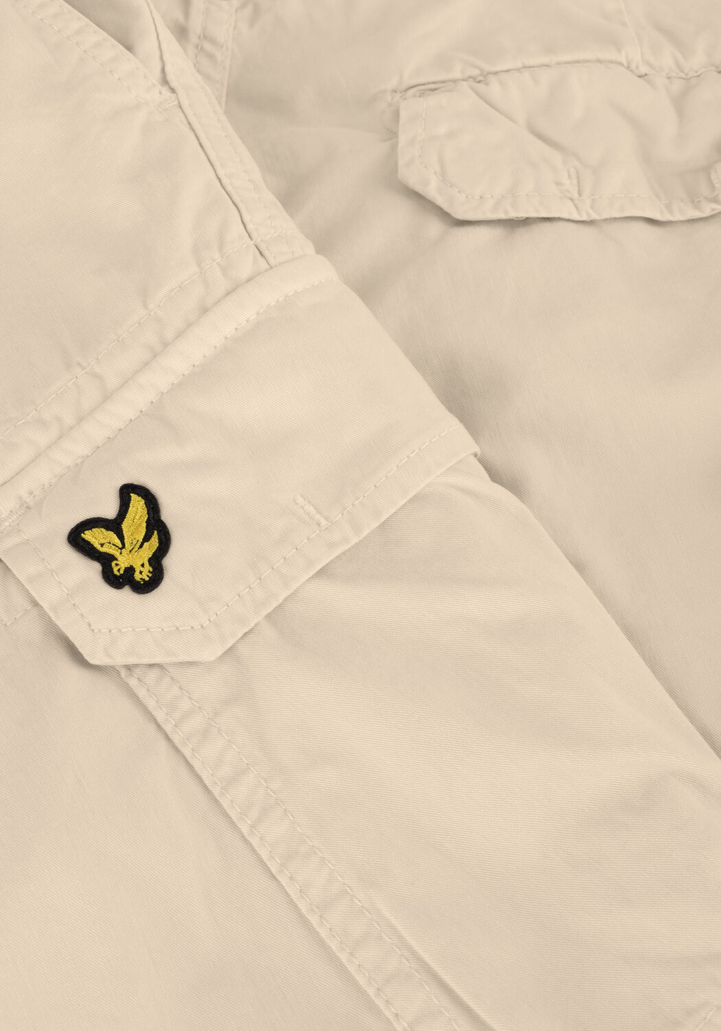 Beige LYLE & SCOTT Kurze Hose WEMBLEY CARGO SHORT - large