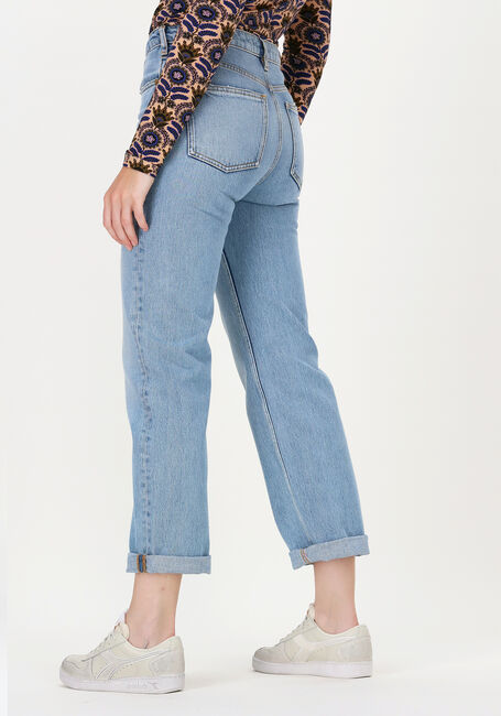 Blaue SCOTCH & SODA Straight leg jeans THE SKY HIGH-RISE STRAIGHT IN  - large