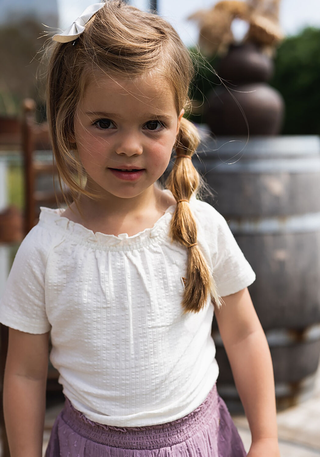 Wei&szlig;e KOKO NOKO T-shirt T46935 - large