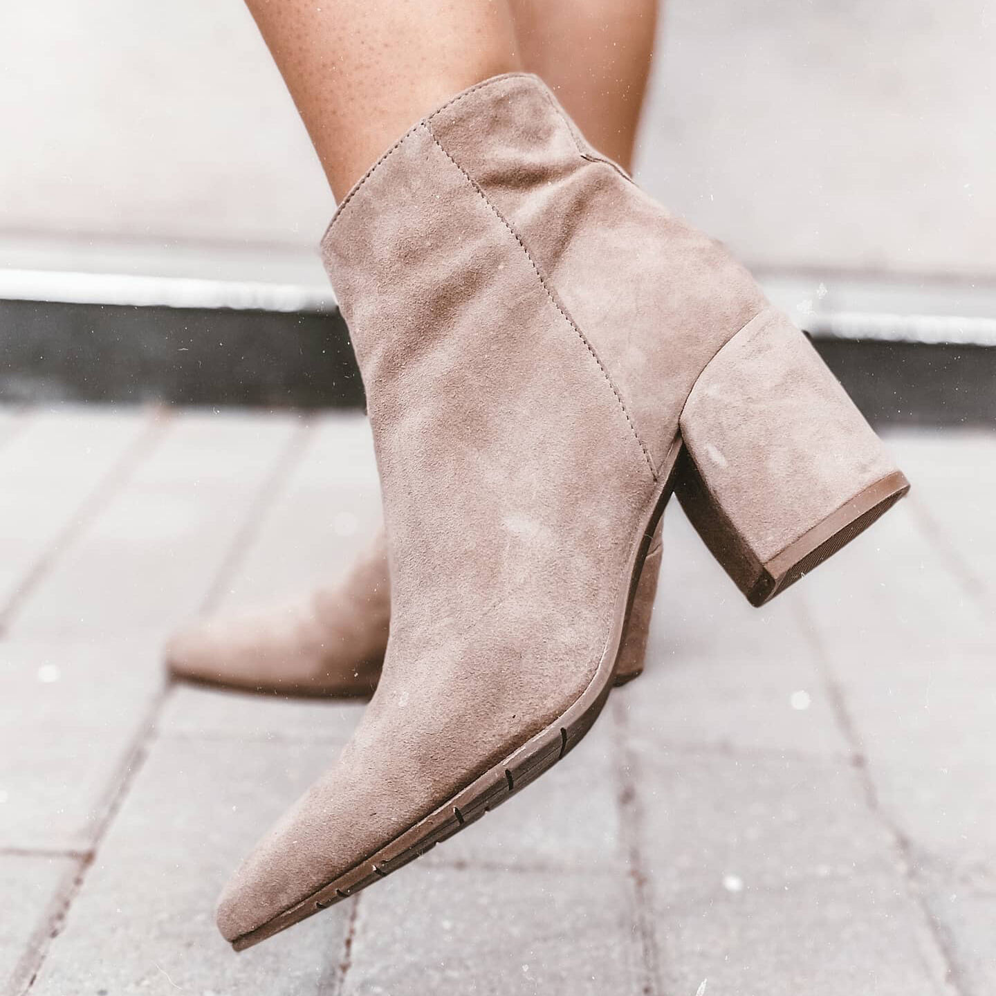 Beige NOTRE-V Stiefeletten AI30 - large