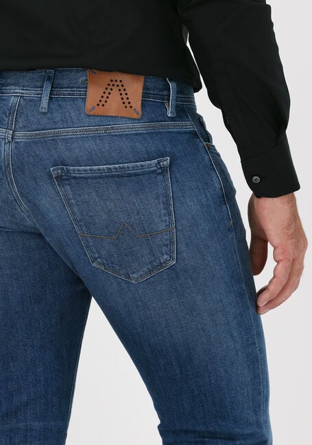 Blaue ALBERTO Slim fit jeans SLIM - ORGANIC DENIM - large