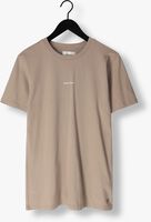 Taupe PURE PATH T-shirt TSHIRT WITH FRONT AND BACK PRINT