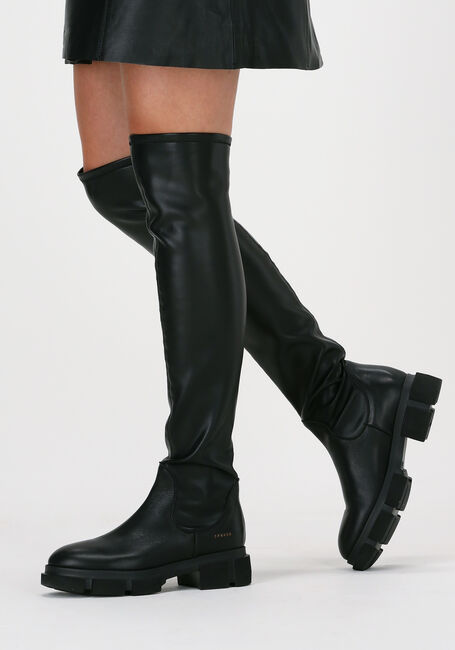 Schwarze COPENHAGEN STUDIOS Overknees CPH544 - large