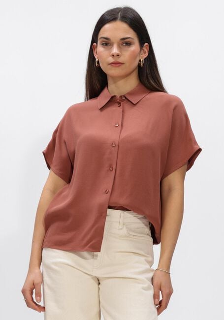 Braune BY-BAR Blusen BARLEY VISCOSE BLOUSE - large